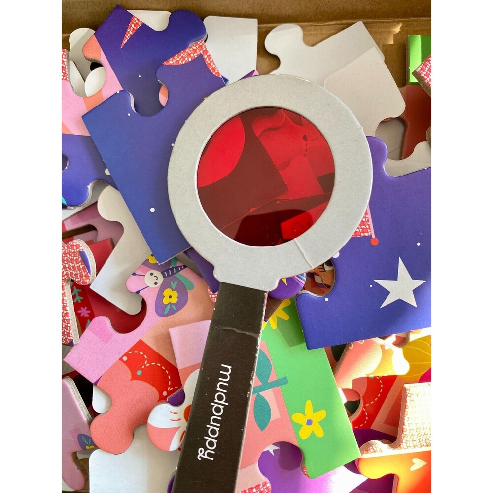 MUDPUPPY Unicorn Princess Jigsaw Puzzle Castle Secret Pictures Surprise - Picture 9 of 11